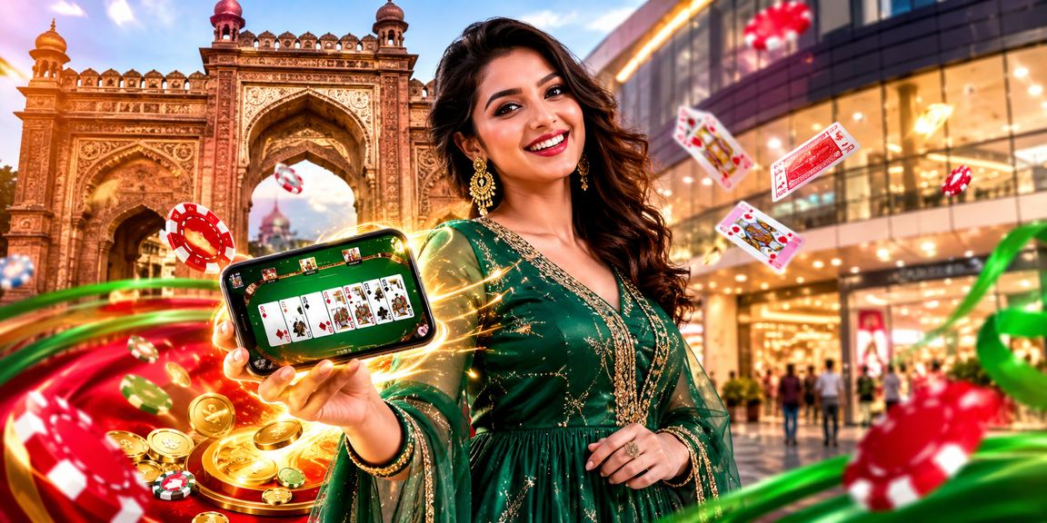নারায়ণগঞ্জে রামি কার্ড গেম লাল সবুজ থিম